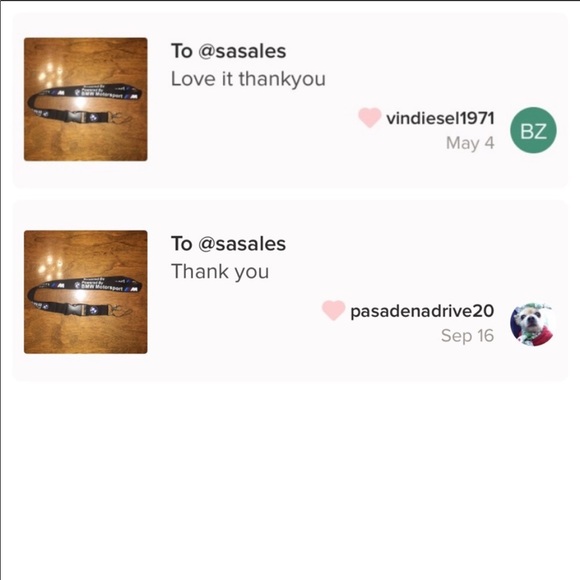 New BMW ID Badge Holder Lanyard Black & White - Picture 5 of 6